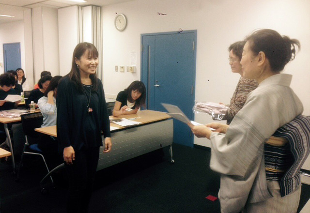 ドゥーラ認定式のようす